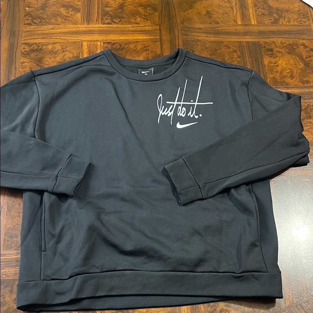 Nike Women’s Crewneck Sweater in Black